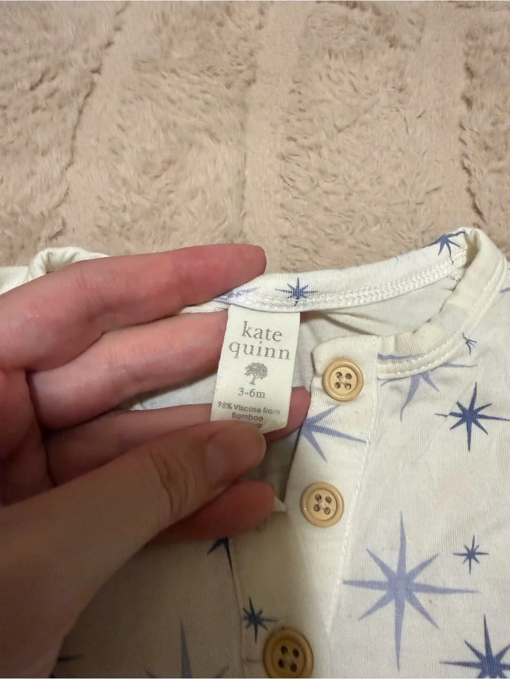 Kate Quinn Bamboo Baby Romper